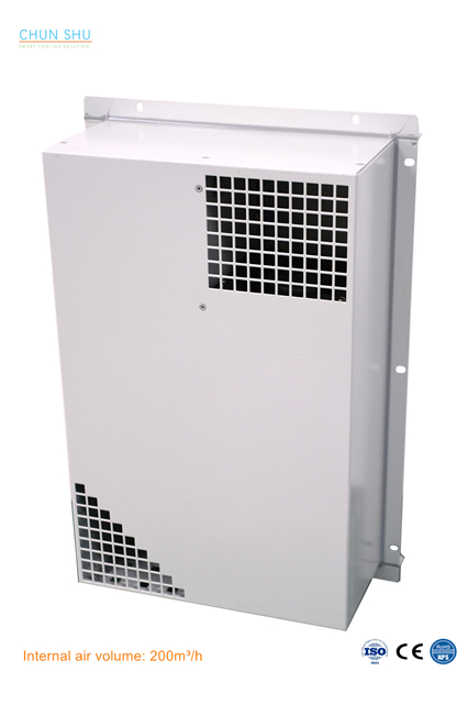 30W/K DC Cabinet Air To Air Heat Exchanger,telecommunication Cabinet Heat Exchanger