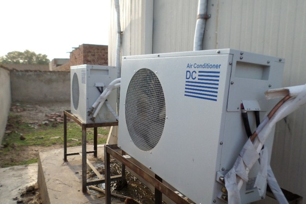 DC Split air conditioner-telecom shelter_application