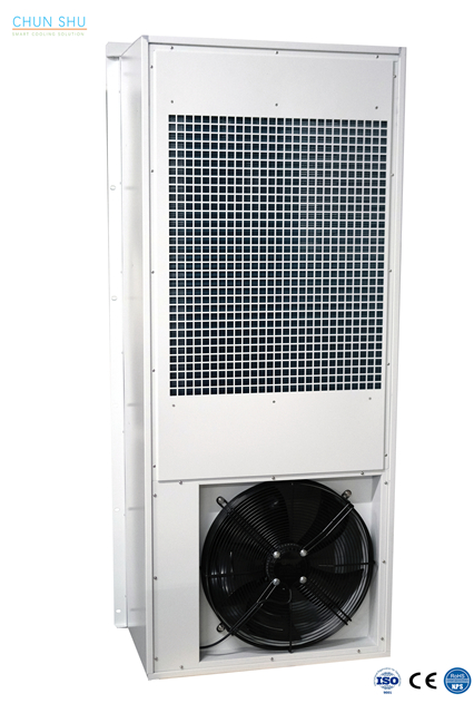 12.5KW Packaged AC Unit, Wall Mounted, 380VAC Powerd, Air Cooling System for Telecom Shelter Applications