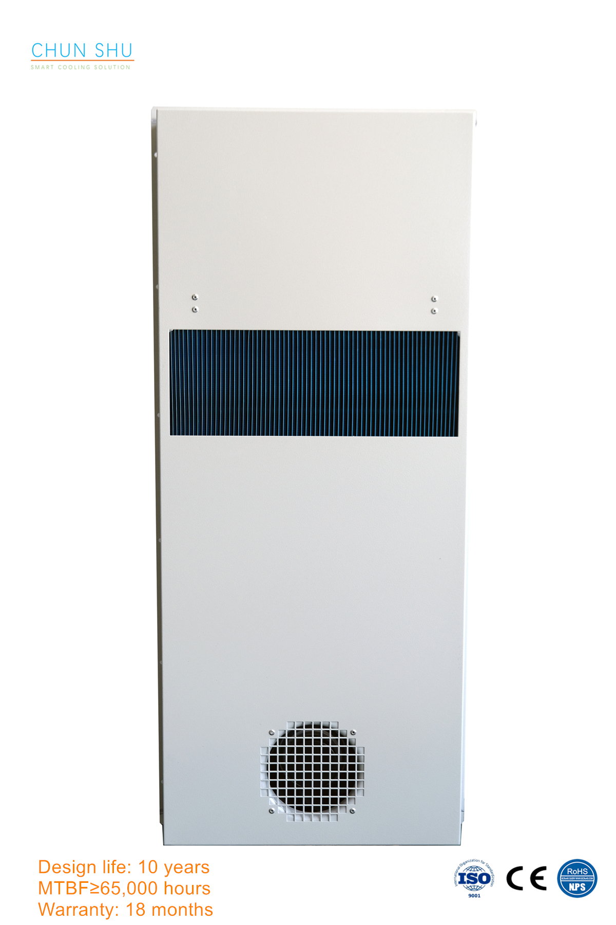 190W/K DC Powered Heat Exchanger for Telecom Cabinet, Electrical Cabinet Heat Exchangers