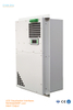 30W/K DC Cabinet Air To Air Heat Exchanger,telecommunication Cabinet Heat Exchanger