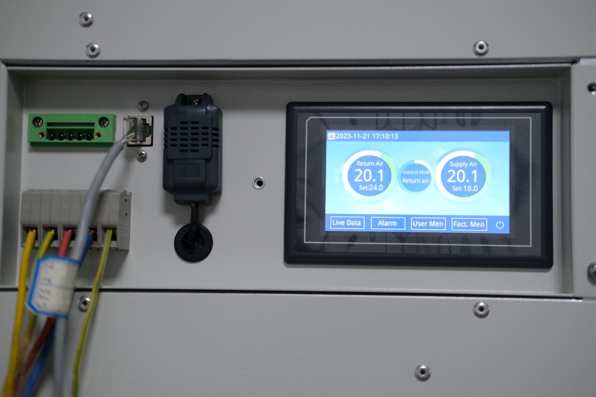 LCD touch display_SNMP communication card