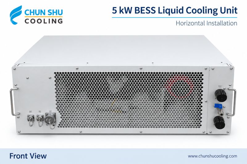 5kW Horizontal BESS Liquid Cooling Unit for Energy Storage Cabinets