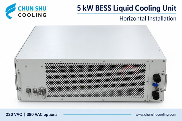 5kW Horizontal BESS Liquid Cooling Unit for Energy Storage Cabinets