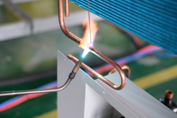 Copper pipe welding  
