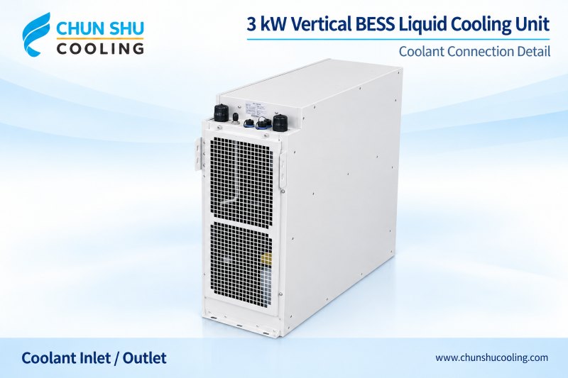 3kW Vertical BESS Liquid Cooling Unit