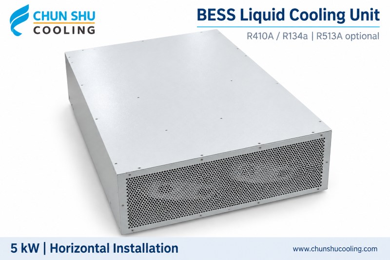 5kW Horizontal BESS Liquid Cooling Unit for Energy Storage Cabinets